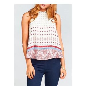 Show Me Your MuMu top NWT SZ MED